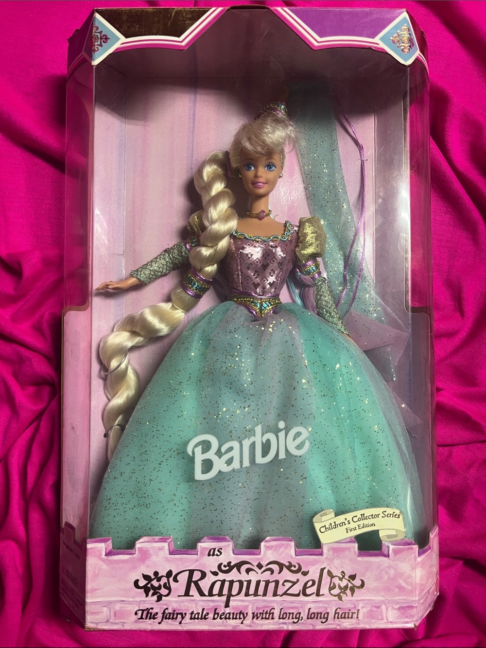 NRFB 1994 Barbie as Rapunzel Doll Children's Collector Series 1st Edition